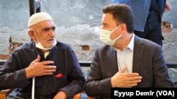 Alî Babacan çû serdana Konê Sersaxiyê yê malbata Dedeoglu 