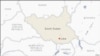 South Sudan Juba map