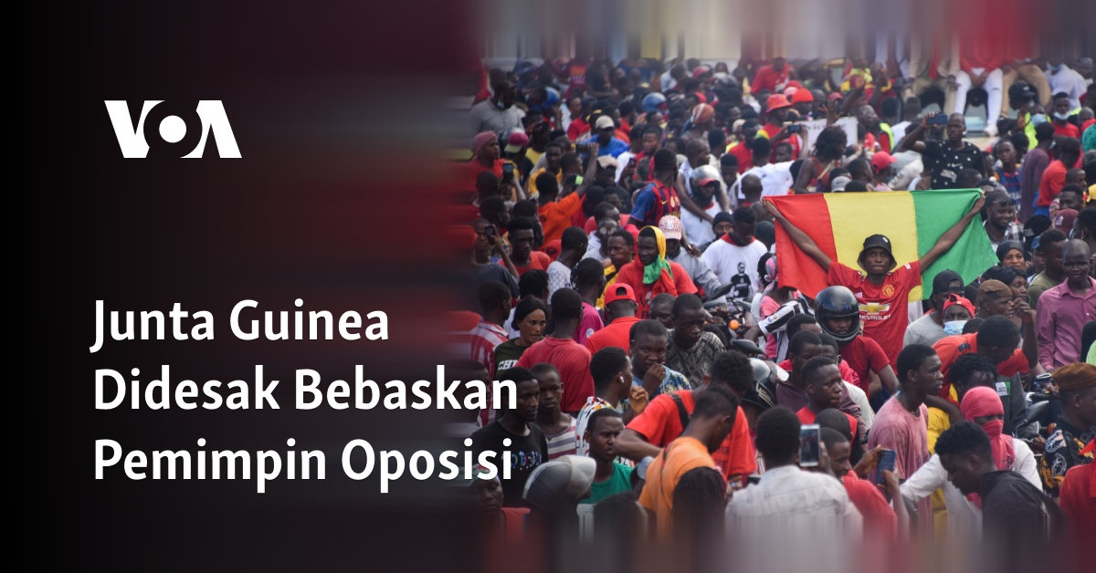 Junta Guinea Didesak Bebaskan Pemimpin Oposisi