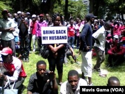 Sheffra Dzamara At One Year Anniversary of Husband's Disappearance