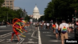Parada u Washingtonu, 8. juna 2024. godine. (Foto: Reuters/Leah Millis)