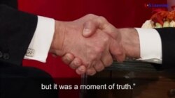 President Trump and the Handshake