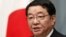 Japan's Chief Cabinet Secretary Osamu Fujimura speaks during a news conference in Tokyo. September 2, 2011.