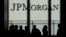 The JPMorgan Chase & Co. logo is displayed at their headquarters in New York, Oct. 21, 2013. 