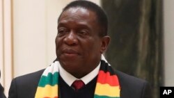 UMongameli Emmerson Mnangagwa 