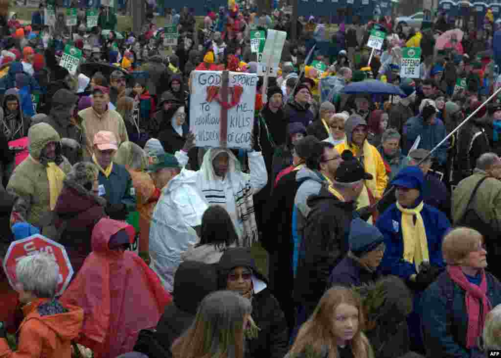 Демонстрация против абортов