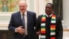 UMongameli Emmerson Mnangagwa loMongameli Alexander Lukashenko wakwele Belarus.