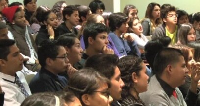 Environmental Activist Encourages Students