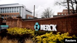 Merck & Co. campus in Linden, New Jersey, March 9, 2009.