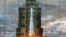 Старт северокорейской ракеты «Ынха-3»