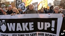 Активісти закликають до дій зі стримування зміни клімату, Катовіце