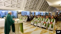 Papa Francisco hace el anuncio en el Año de la Misericordia que va del ocho de diciembre de 2015 hasta fines de noviembre de 2016.