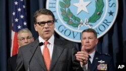 El gobernador de Texas, Rick Perry, anunció que enviará hasta 1.000 soldados de la Guardia Nacional a la frontera del estado con México.