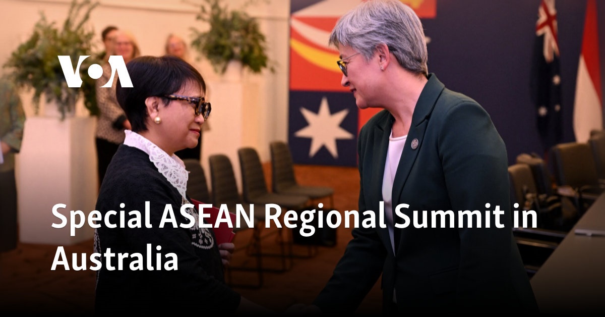 Special ASEAN Regional Summit in Australia