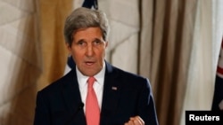 FILE - U.S. Secretary of State John Kerry. 
