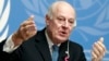UN Mediator Proposes Syria Working Groups on Issues in Conflict