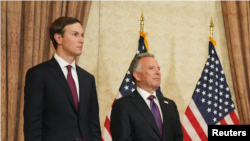 د متحدو ایالاتونو ځانګړی استازی سټیف ویټکاف او سلاکار جریډ کوشنر