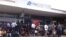Customers waiting for their turn to withdraw money from the Bulawayo branch of the Metropolitan Bank