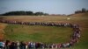 Supporters wait for U.S. President Donald Trump&#39;s campaign rally at Hickory Regional Airport in Hickory, North Carolina, Nov. 1, 2020.