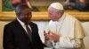 Presidente Filipe Nyusi e Papa Francisco