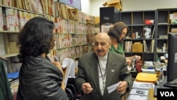 Leo Sarkisian in the VOA Library of African Music
