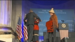 Obama Honored by Tribal Nations as 'Adopted Son'
