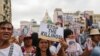 Filipino activists and relatives of people killed in the country's war on drugs hold a rally in observance of Human Rights Day in Manila, on December 10, 2019. Reuters/Eloisa Lopez