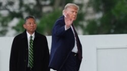 唐纳德·特朗普总统结束了宾夕法尼亚州的行程后返回白宫。(2026年6月23日)