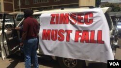 Bafuna kuvalwe uhlangothi lweZIMSEC.