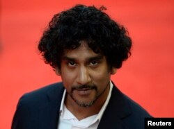 Cast member Naveen Andrews, who plays the role of Dr. Hasnat Khan, arrives for the world premiere of "Diana" at Leicester Square in London, Sept. 5, 2013.