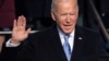 Presiden AS Joe Biden dilantik sebagai Presiden AS ke-46 pada 20 Januari 2021, di Capitol AS di Washington, DC. (Foto: AFP/Saul Loeb)