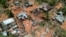 Destroyed houses and other buildings are left in the wake of Tropical Cyclone Chido in Pemba, Mozambique, on Dec. 18, 2024.