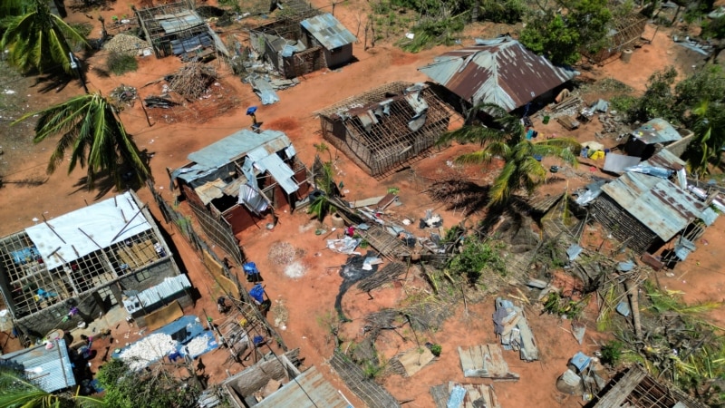 Generate single title from this title Mozambique begins building shelter for victims of Cyclone Chido in 70 -100 characters. And it must return only title i dont want any extra information or introductory text with title e.g: ” Here is a single title:”