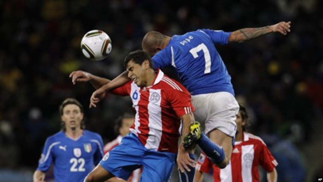 Talyaaniga iyo Paraguay oo 1-1 Isku Mari waayay
