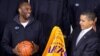 Obama recibe a los Lakers