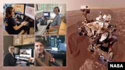 Members of NASA's Curiosity Mars rover mission team photographed themselves on March 20, 2020, the first day the entire mission team worked remotely from home. (Photo Credit: NASA/JPL-Caltech)