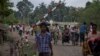 Kebakaran Landa Daerah Konflik di Myanmar Barat