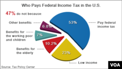47% Who Do Not Pay Federal Tax in the U.S.