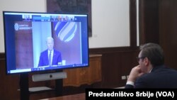 Predsednik Srbije govorio je na virutelnom Samitu za demokratiju koji organizuje predsednik SAD