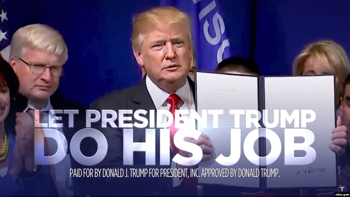 Trumps Reelection Campaign Releases Tv Ad