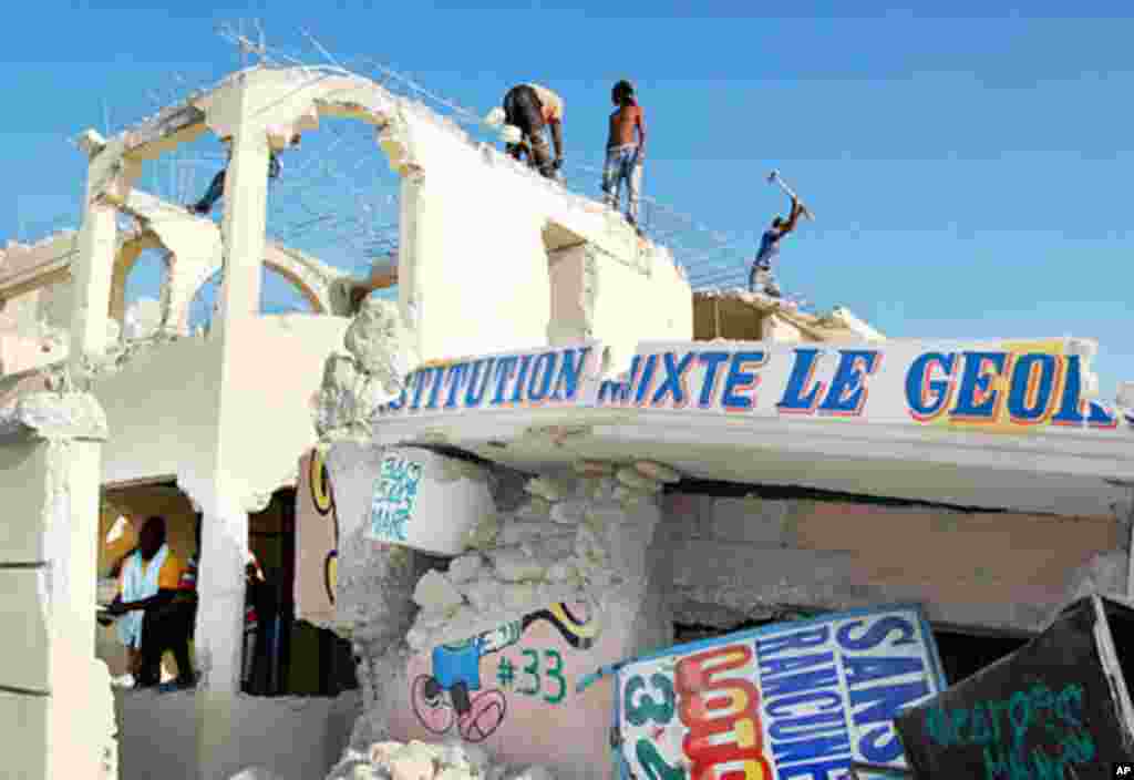 Relief Efforts Continue in Haiti (photos by B. Newhouse)