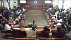 OEA en sesión para discutir situación en Venezuela