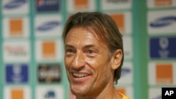 Hervé Renard, sélectionneur du Maroc, 7 février 2015.