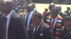 FILE: President Emmerson Mnangagwa, his wife Auxillia, and cabinet ministers.