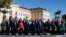 Los líderes del G-20 posan para la foto oficial en San Petersburgo, Rusia.
