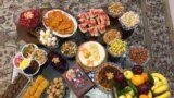 سفره شب یلدا - عکس ارسالی از فرزین