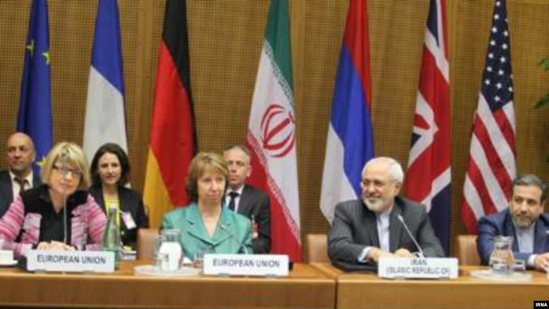 Para wakil dari Iran dan enam negara kuat dunia mneghadiri pembicaraan nuklir Iran di Wina, Rabu (14/5).