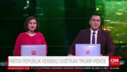 Laporan Langsung VOA untuk CNN Indonesia : Partai Republik Resmi Usung Trump Dalam Pilpres AS