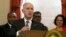 FILE - California Gov. Jerry Brown discusses climate change at a news conference in Sacramento, California, June 13, 2017. 