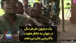 یک میلیون نفر هر سال در جهان به دلیل عفونت باکتریایی جان می‌دهند